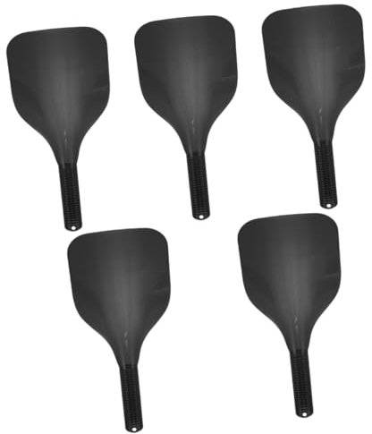 MAGICLULU Gesichtsschutzmaske Friseur 5st Haarmaske Schwarzes Haarspray Make-up-spray Friseurbedarf Hervorheben Barbier Hair Mask Hair Film Trimmer Gesichtsfriseurschild Schutzschild Für Haare Plastik