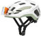 GLAMVILLA Rennradhelm für Damen und Herren City Trekking Fahrradhelm Professioneller Wettkampf Ultra Leichter belüfteter Fahrradhelm mit Magnetschnalle zum Platzieren von Brillen GrauWeiss, L 57-61cm