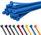 TCTS Blue Cable Ties, 200mm x 4.8mm (Pack of 100) Premium Nylon Zip Ties, Multi-Purpose Plastic Tie Wraps, Secure Self-Locking Mechanism, for Home, Garden, Office and DIY