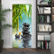 Türtapete Selbstklebend 77X200 Bambus Türtapete Selbstklebend Türposter,3D Fototapete Selbstklebend Pvc Türaufkleber Fototapeten,Bewirken Fototapete Türfolie Poster Tapete 77X200