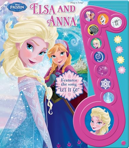 Frozen Elsa & Anna - Deluxe Music Note Songbook (Disney Frozen Adventures)