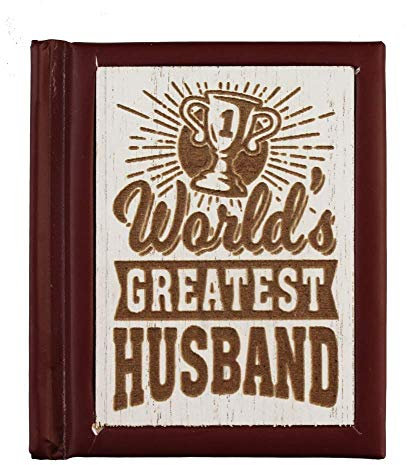 History & Heraldry Woodcuts Sentiment Mini Quotation Book Worlds Greatest Husband
