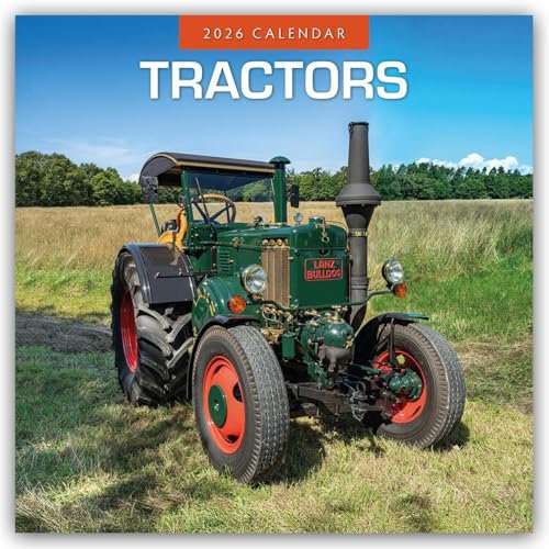 Tractors – Traktoren 2026 – 16-Monatskalender: Original Red Robin Publishing Ltd-Kalender [Mehrsprachig] [Kalender] (Wall-Kalender)