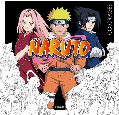 Livre de coloriages - Naruto