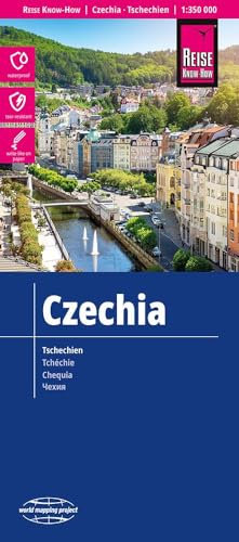 Reise Know-How Tschechien / Czechia (1:350.000): reiß- und wasserfest (world mapping project)