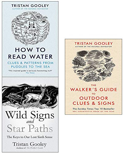 How to read water, walker's guide to outdoor clues and signs and wild signs and star paths[hardcover] 3 books collection set