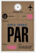 artboxONE Poster 30x20 cm Paris Städte Airport Paris hochwertiger Design Kunstdruck - Bild Airport City Flughafen