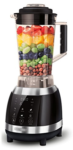 Super Mélangeur avec Programmes de Mélange Prédéfinis, Noir/Argent