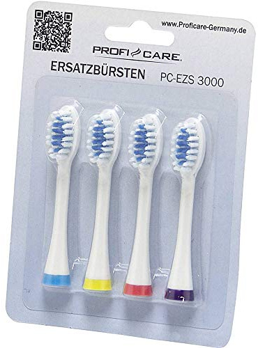 ProfiCare für PC-EZS 3000 4er Blister Ersatz-Zahnbürsten