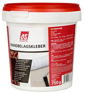Wandbelagskleber Fertigkleister mit hoher Klebkraft - Tapetenkleister extra stark für Wandbehänge feuchtigkeitsbeständig - Universal-Kleister für alle Tapeten 750 gr