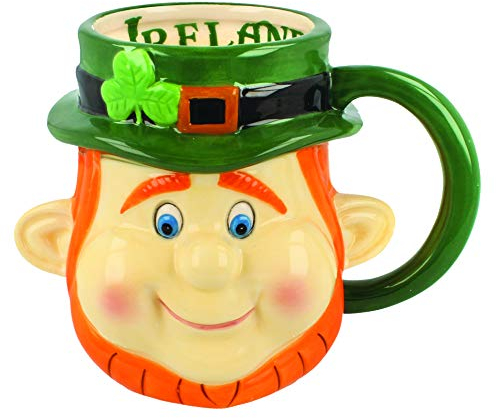 McMurfy The Leprechaun Head Mug
