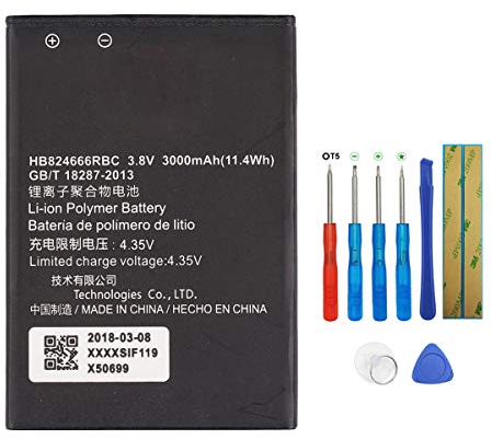 Swark mobiler Router Hotspot Akku HB824666RBC Kompatibel mit Huawei E5577 with Tools