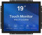 GreenTouch Monitor táctil ultradelgado de 19 Pulgadas, Interfaz HDMI/VGA/DVI, resolución de 1280x1024, Pantalla táctil Industrial