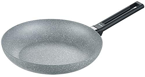 Berndes 0009570120 Pfanne 20cm-Alu Induktion Special Edition-große Bratpfanne für alle Herdarten, antihaftbeschichtet für fettarmes Kochen, Aluminium, grau
