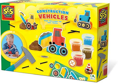 SES Creative Knete - Baufahrzeuge