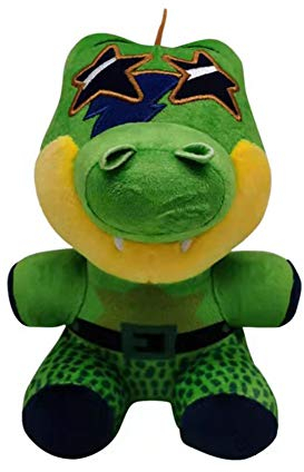 Xinchangda FNAF Plüschtier, niedliches Fünf-Nächte-Spiel, Plüsch, Sicherheitsverletzung, Plüschpuppe, Kinder, Urlaub, Geburtstagsgeschenk, 18 cm