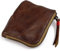 Oikabio Porte-monnaie en cuir pour homme et femme - Portefeuille vintage fait à la main - Porte-cartes, marron, Taille