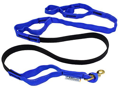 CANIbale dogsport Soulmate Vario Wheel Zugleine |CB7178| Bike/Scooter Leine, Größe:L (ab 20KG)