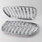 Yucss 2 Stück Autogrill Für BMW Z4 E85 2003-2008 Frontgrills Und Kühlerversilberung