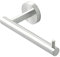 Sayayo Toilet Roll Holder Wall Mounted Toilet Paper Holder SUS304 Stainless Steel for Bathroom Kitchen, Loo Tissue Roll Holder Round Base Style Brushed Nickel, EGYT6130-LS