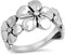 Joyara Sterling Silber 925 Plumeria Ring