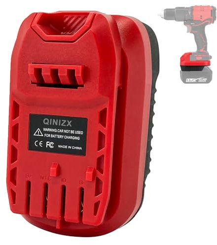 QINIZX Battery Adapter for Craftsman 20V V20 Cordless Tools, Converter for Makita 18V LXT Lithium-Ion Battery to Craftsman 20-Volt Lithium Li-ion Batteries CMCB201 CMCB204 CMCB205 CMCB206