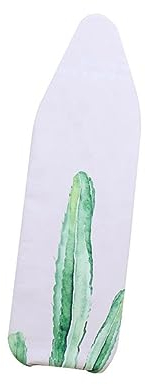 YUSSEQDD Praktischer Bügelbrett Tischbezug Schutz, Wäschezubehör, zuverlässiger Schutz, Kaktus, 140x50cm