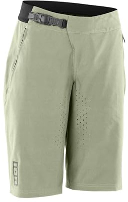 Ion Tech Logo Damen Fahrrad Short Hose kurz infused grün 2024: Größe: L (40)