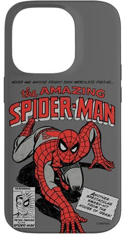iPhone 14 Pro Marvel The Amazing Spider-Man Retro Comic Cover Case