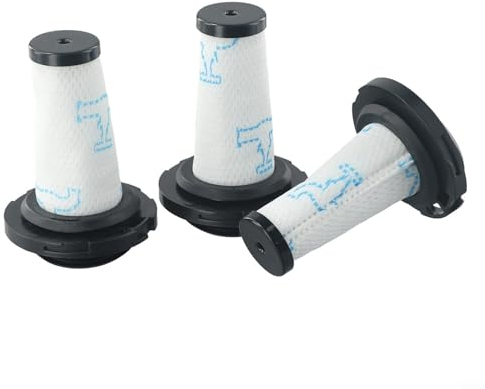 URPIZY # ZR009010 Filtri, Pezzi di Ricambio per aspirapolvere per X-Force Flex 9.60 e X-Nano Essential (Confezione da 3)