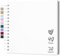 Hiwhy Fotoalbum Scrapbook 20,5x20,5 cm 20 Blätter DIY Scrapbook Hartes Kraftpapier Baby Erinnerungsbuch Familie Geburtstag Hochzeit Jahrestag Scrapbook, Weiß
