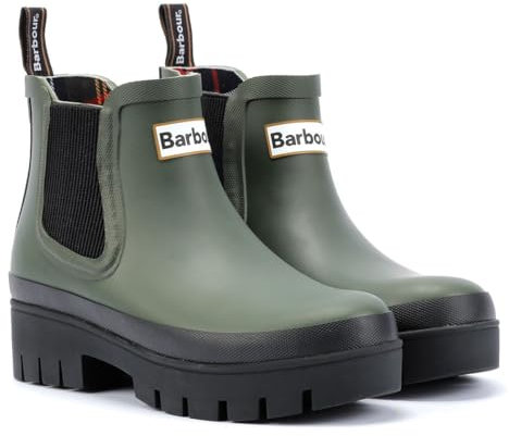 Barbour Halton Stivali di Gomma Verdi da Donna. - EUR 42