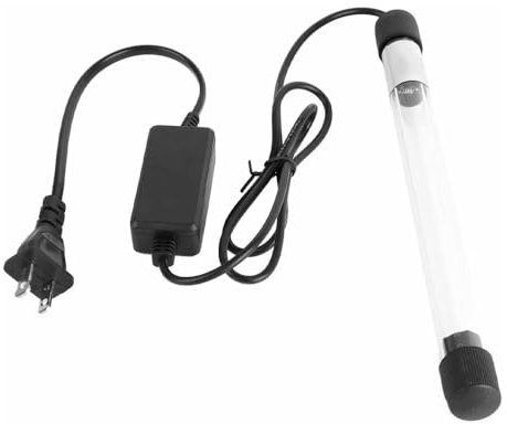 Alnicov 220V 13W LED Aquarium Licht Tauchbare UV-Desinfektionslampe Unterwasser-LED-Licht