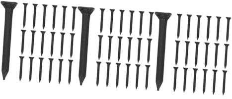 MUCKLILY 3stücke Schuhnägel Für Lederreparaturen Antirutsch Nägel Für Und Schuhe Große Schwarze Eisenstifte Für Schuhreparaturen Und Vielseitige Anwendungen