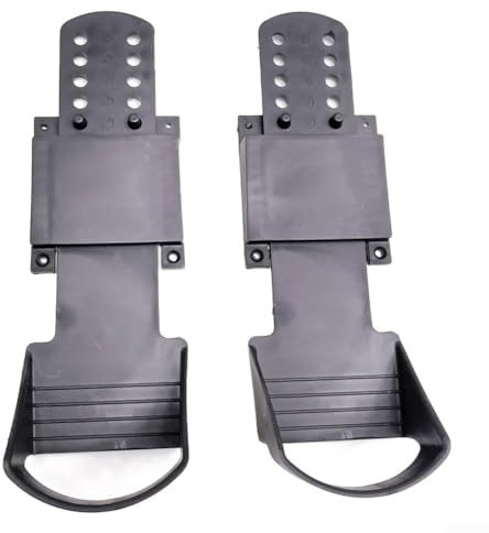 ZAMETTER Water Resistance Rudergerät Pedale, Magnetischer Widerstand Windwiderstand Rudergerät Pedale, Pedale, Fitnessgeräte Zubehör