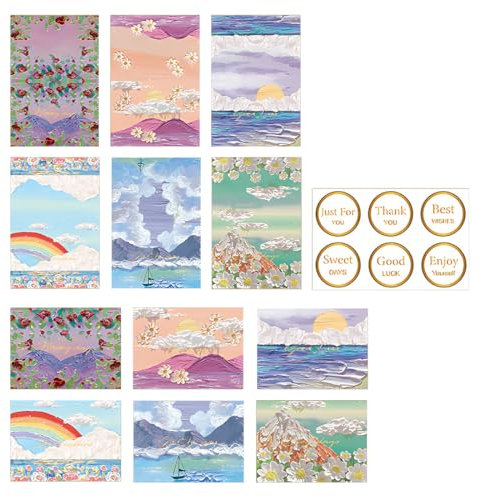 6 Stück Geburtstagskarten hochwertig,Glückwunschkarte, Postkarte zum Geburtstag,Happy Birthday Karten als Postkarten Set, ideal als Grußkarte und Gutschein für Männer und Frauen,hochzeitskarte