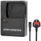 EN-EL12 MH-65 Battery Charger Compatible with Nikon: Coolpix S31 S70 S80 S610 S610C S620 S630 S640 S710 S800c S1000 S1100 S1200 S3100 S6000 S6100 S6150 S6200 S6300 Camera,with Power Supply Cord.