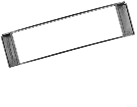 Fahrzeug Radio Blende Rahmen Kompatibel mit für A3 8L 2001 2003 und für A6 4B 2000 2001, Ersatz CD Stereo Radioblende Abdeckung