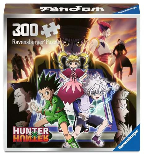 Ravensburger Hunter x Hunter 300 Piece FanDom Puzzle – XXL Jigsaw for Teens & Adults, Durable Pieces, Collectible Anime Puzzle