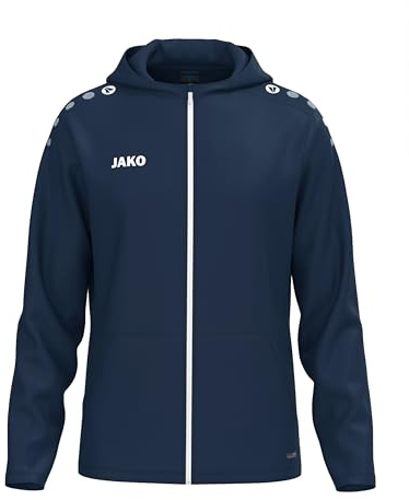 JAKO One Kapuzenjacke – Atmungsaktive Sportjacke für Herren aus 100% Polyester, mit weichem Micro-Fleece, ideal für Sport und Freizeit