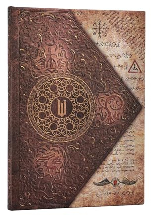 The Grimmerie (Wicked Collection) Midi Lined Hardcover Journal (Elastic Band Closure)