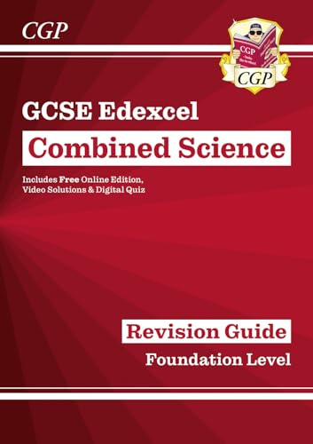 GCSE Combined Science Edexcel Revision Guide - Foundation inc. Online Edition, Videos & Quizzes: for the 2027 and 2028 exams (CGP Edexcel GCSE Combined Science)