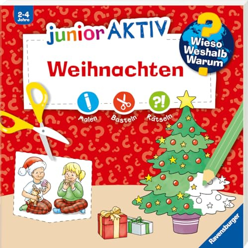 Wieso? Weshalb? Warum? junior AKTIV - Weihnachten (Malen, basteln, rätseln ab 2 Jahre)