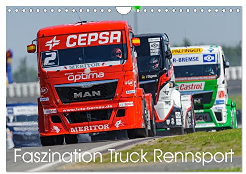 Faszination Truck Rennsport (Wandkalender 2026 DIN A4 quer), CALVENDO Monatskalender: Spektakuläre Rennszenen vom Truck Grand Prix am Nürburgring - ... Rennsport-Fans und Trucker (CALVENDO Sport)