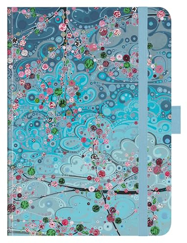 Premium Timer Big Sky 2025: Hochwertiger Buchkalender. Terminplaner mit Wochenkalendarium, Gummiband und Stifthalter. 12 x 17 cm