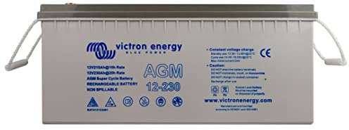 Victron Energy AGM 230Ah 12-Volt Super Cycle Batterie (M8)