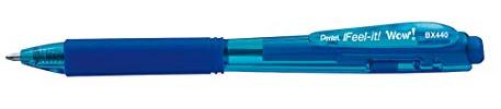Pentel BX440-C Kugelschreiber mit Druckmechanik Blau