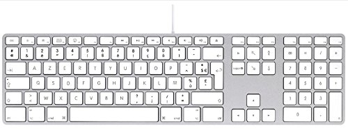 LMP USB Zifferntastatur KB-1243 - Silber - Layout Französisch