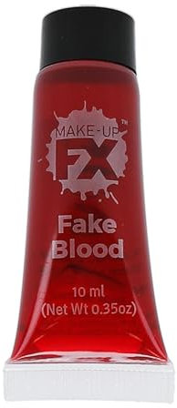 Smiffys Make-Up FX, Vampire Blood, Red, Tube 10ml/0.35 oz