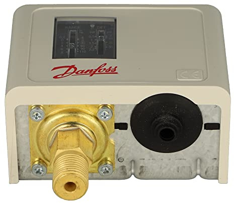 060-121966 | DANFOSS PRESSURE SWITCH, 0.5-2BAR, G1/4 MALE, SPDT, RUBBER CABLE GLAND, AUTO RESET, IP30